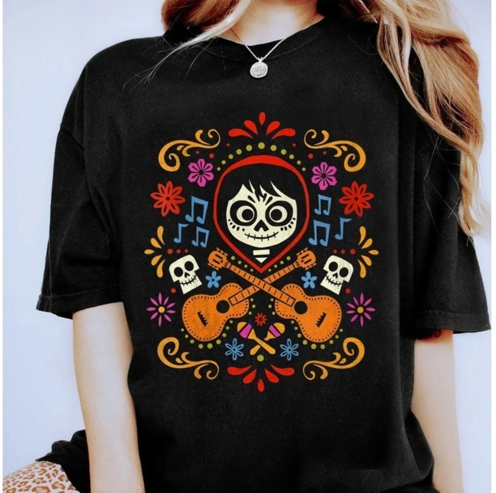 Disney Coco Musical Miguel T-Shirt Disneyland Family Matching